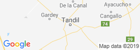 Tandil map